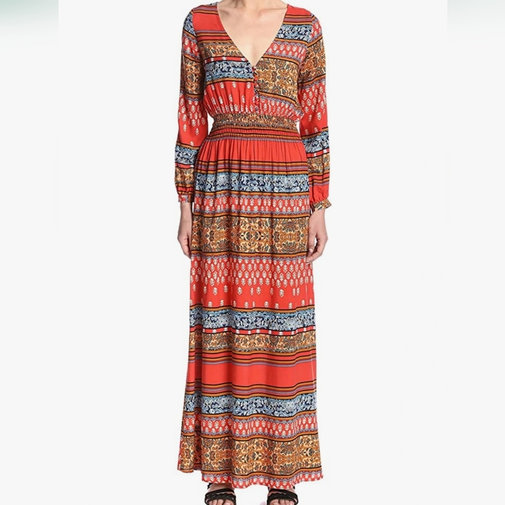 Medium Two Arrows Maxi Dress (runs big)